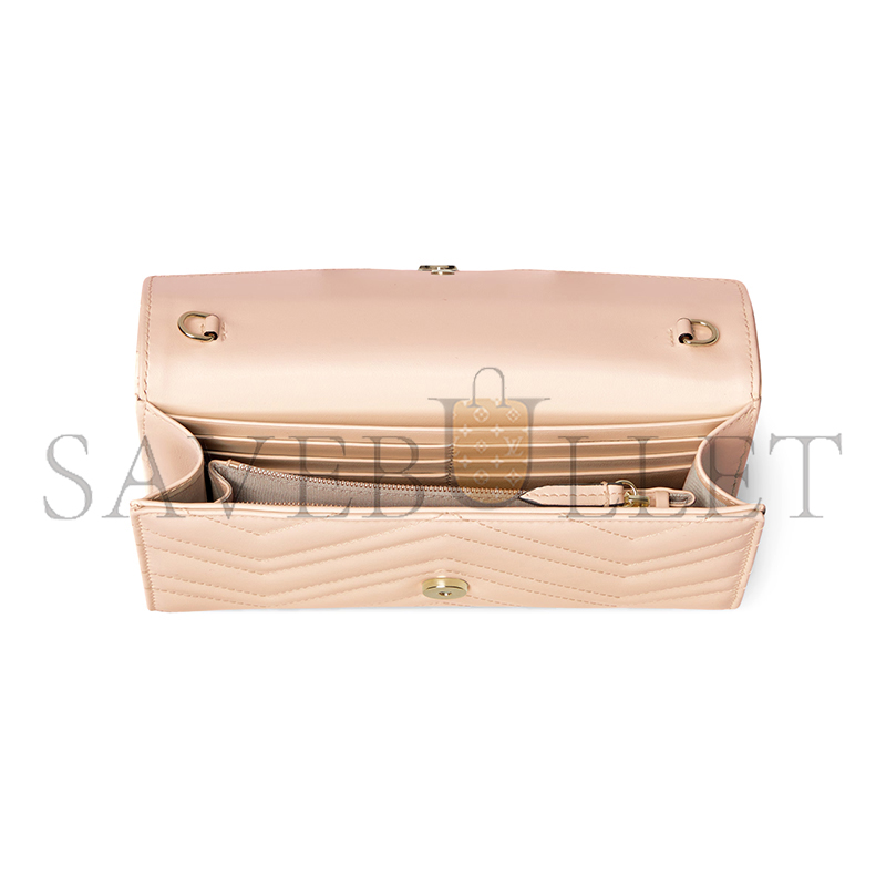 Gvc*1 gg marmont wallet on chain 837745 (20*12*4cm)